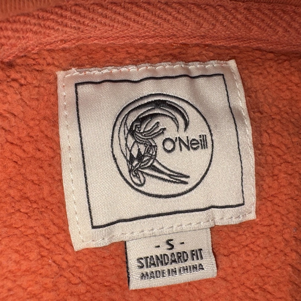 O'Neill Surfing Hoodie Men's Orange Standard Fit Size S - Picture 3 of 9